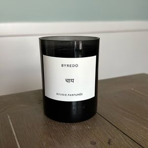 Super rare Byredo Holiday Chai Black Wax candle full size